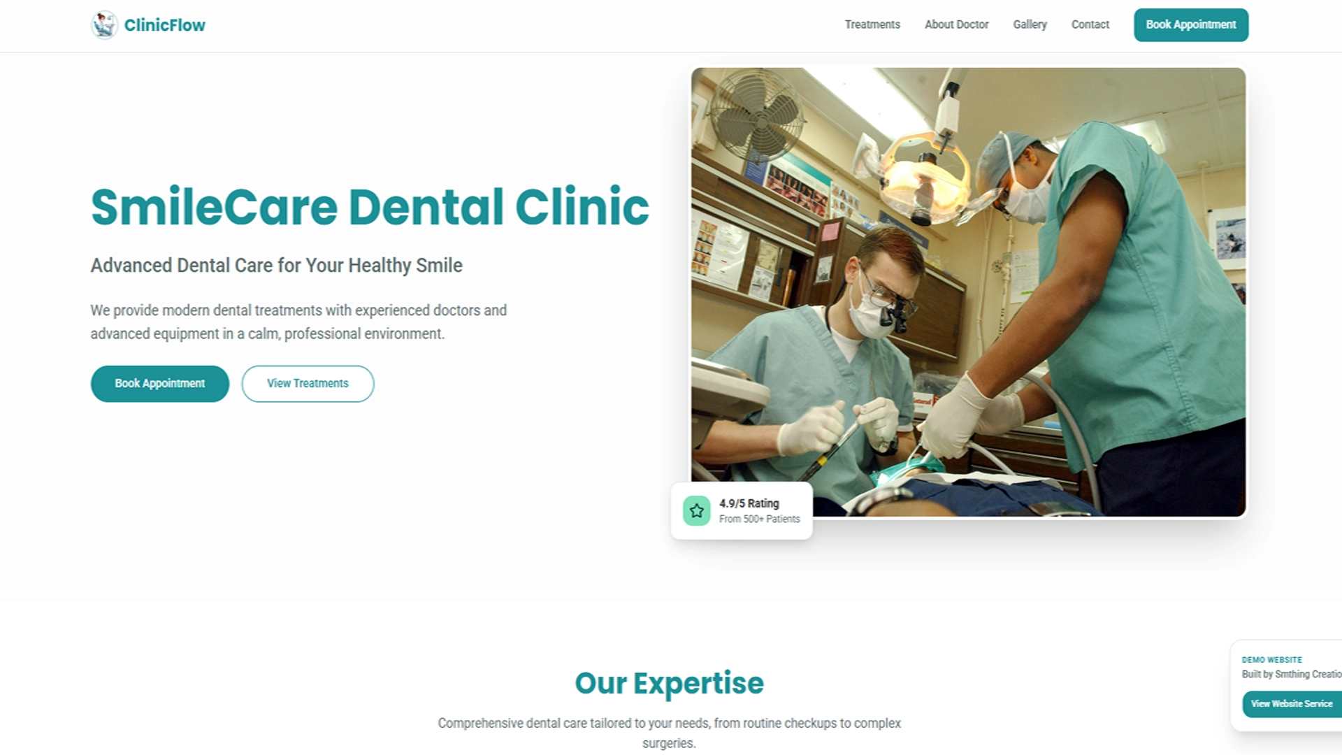 Clinic Website Platform